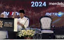 VIDEO: Kejutan Khofifah-Emil Bentangkan Spanduk di Debat Akhir, Pendukung Riu Bersorak