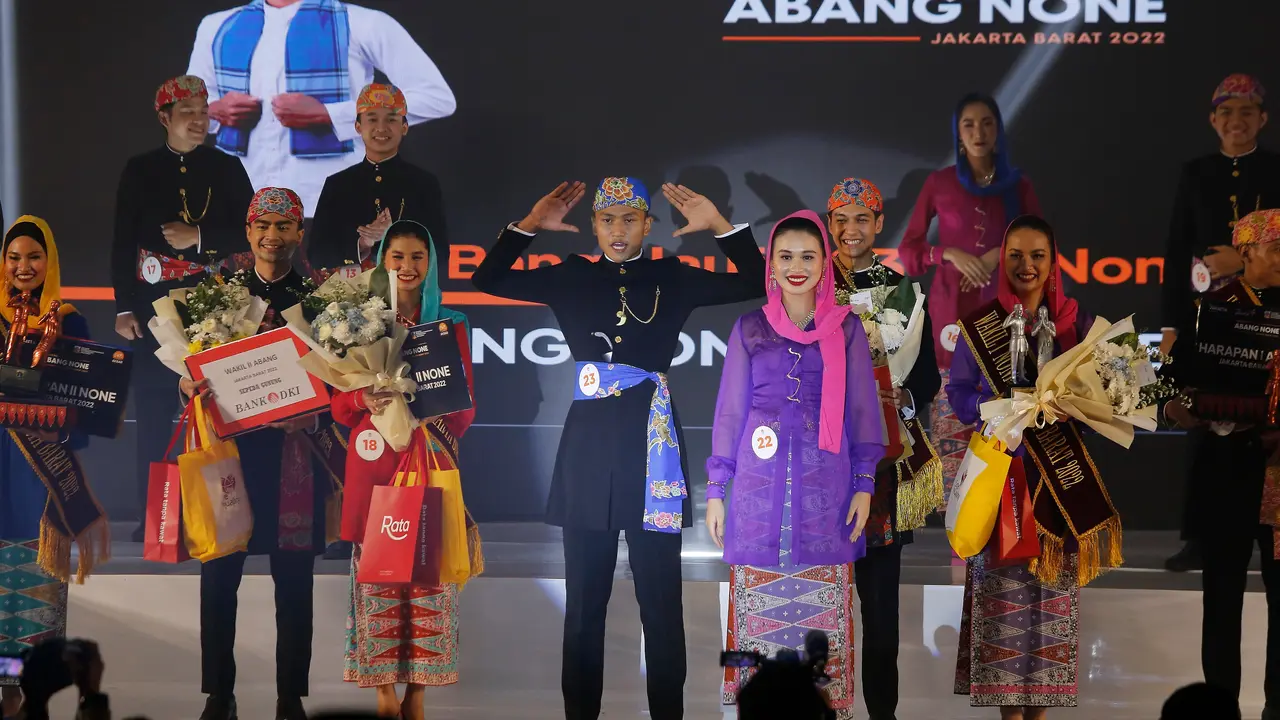 Malam Final Pemilihan Abang None Jakarta Barat 2022
