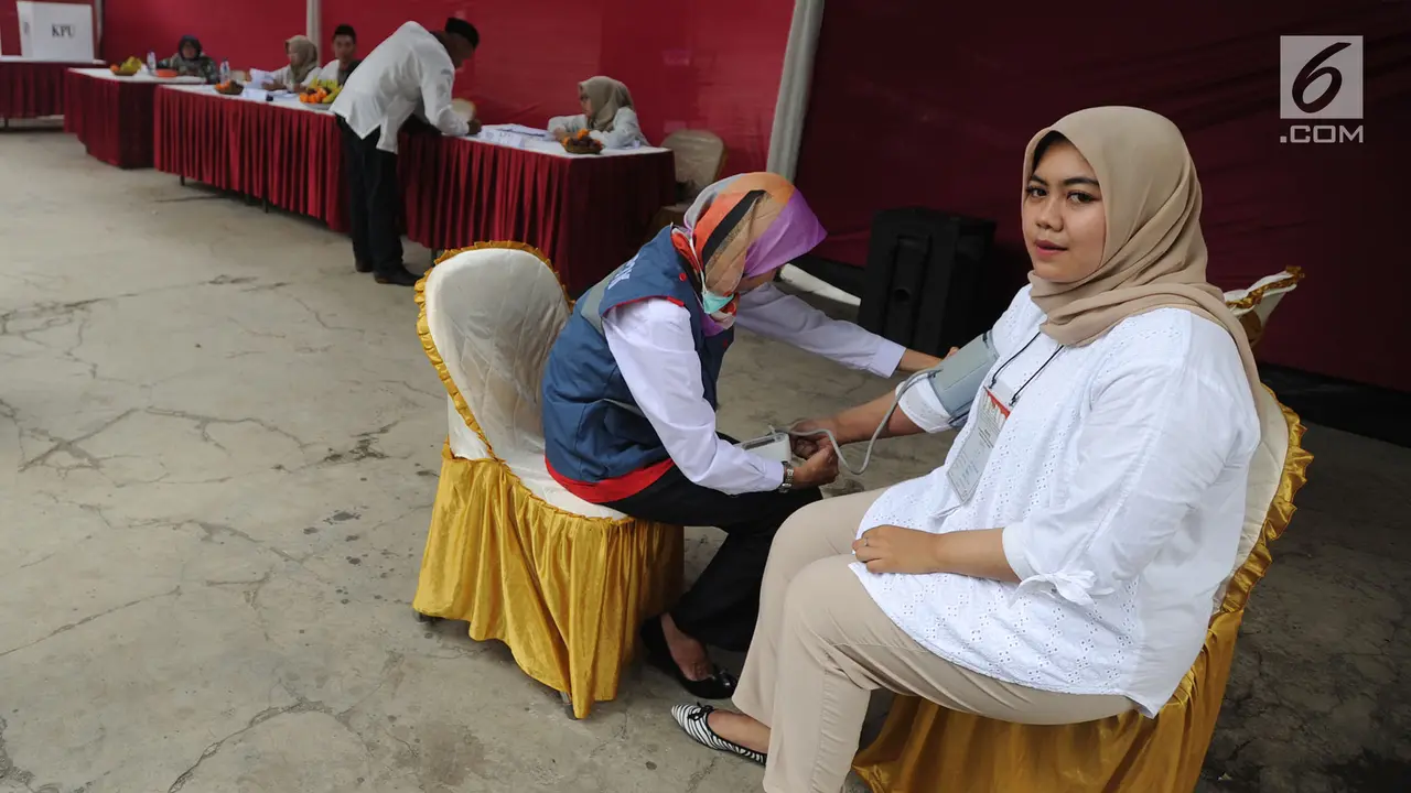 KPPS Jalani Tes Kesehatan