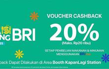 Simak Rundown KLBB BRI Festival 2025 Hari Ini, Ada Voucher Cashback 20 Persen untuk Pembelian Makanan dan Minuman dari BRImo Juga Lho!