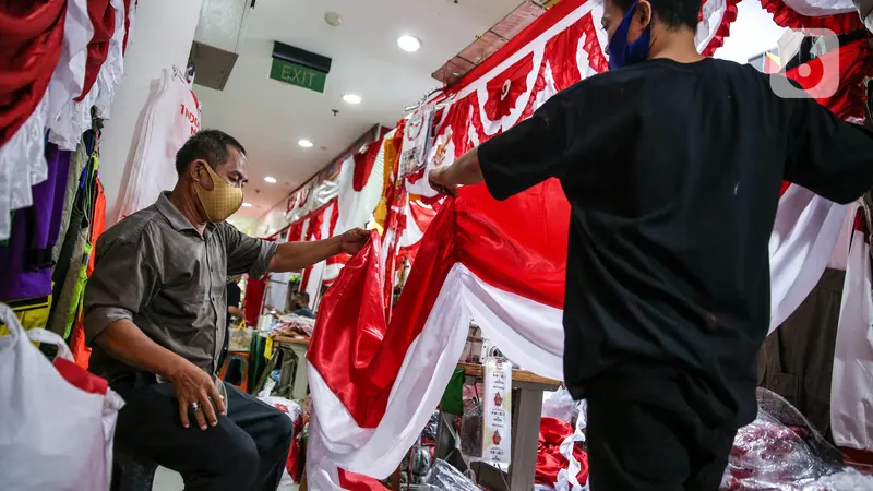 Penjualan Bendera Merah Putih Menurun