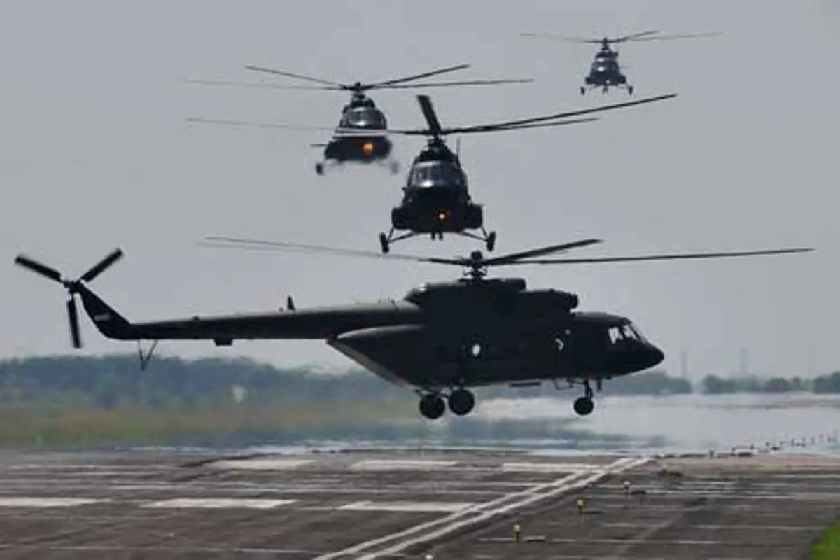 Helikopter Milik TNI AD Jatuh di Poso