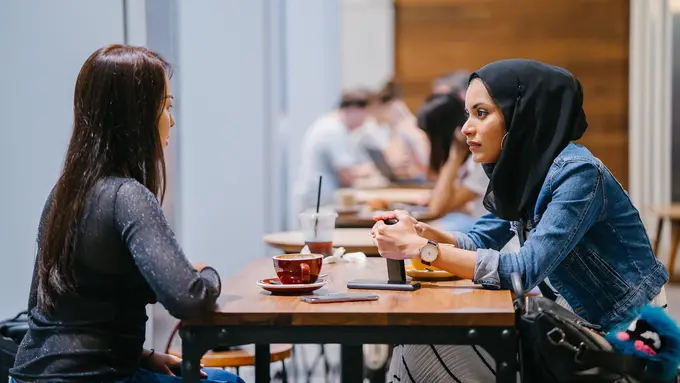 Ilustrasi Muslim, puasa, buka puasa