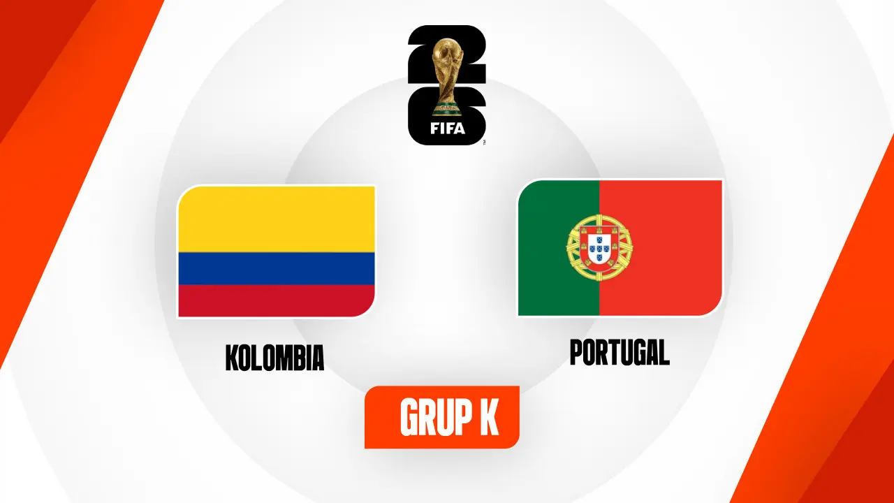 Ilustrasi Kolombia Vs Portugal