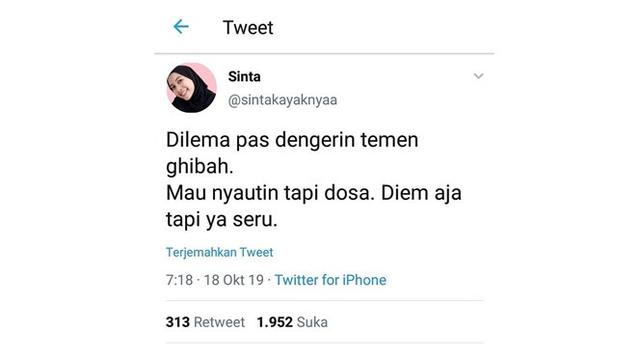 Status Nyeleneh di Media Sosial Ini Bikin Mikir Keras, Benar Adanya