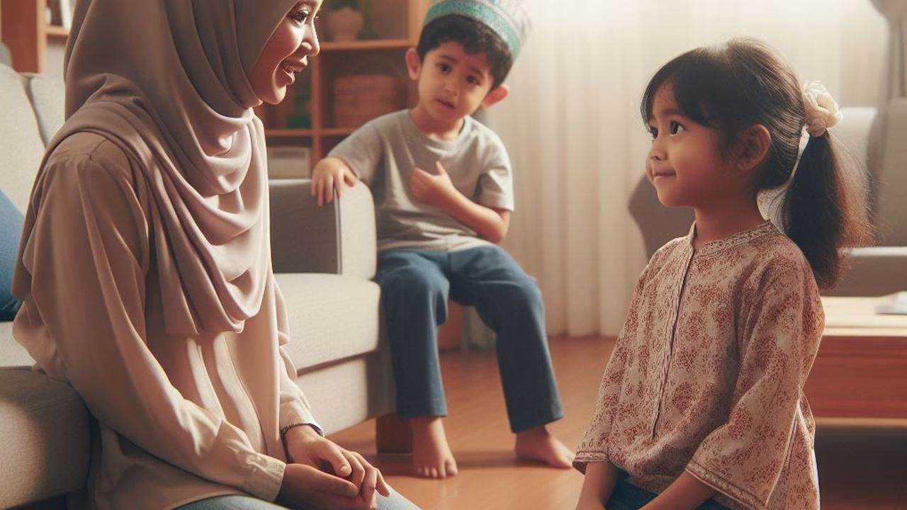 Ilustrasi Anak Berbicara