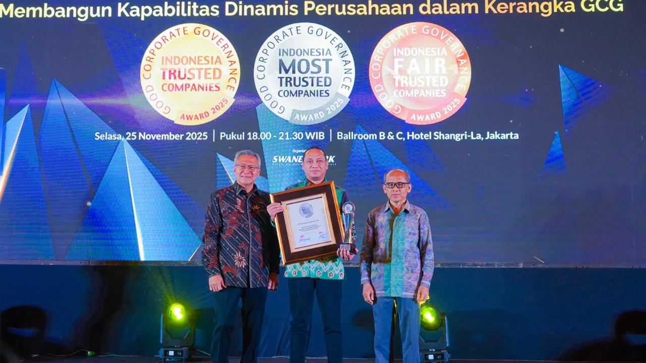 Bank Raya Raih Most Trusted Company di CGPI Award 2024, Buktikan Tata Kelola Perusahaan yang Transparan dan Akuntabel