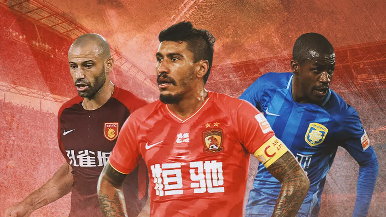 Ilustrasi - Javier Mascherano, Paulinho, Ramires