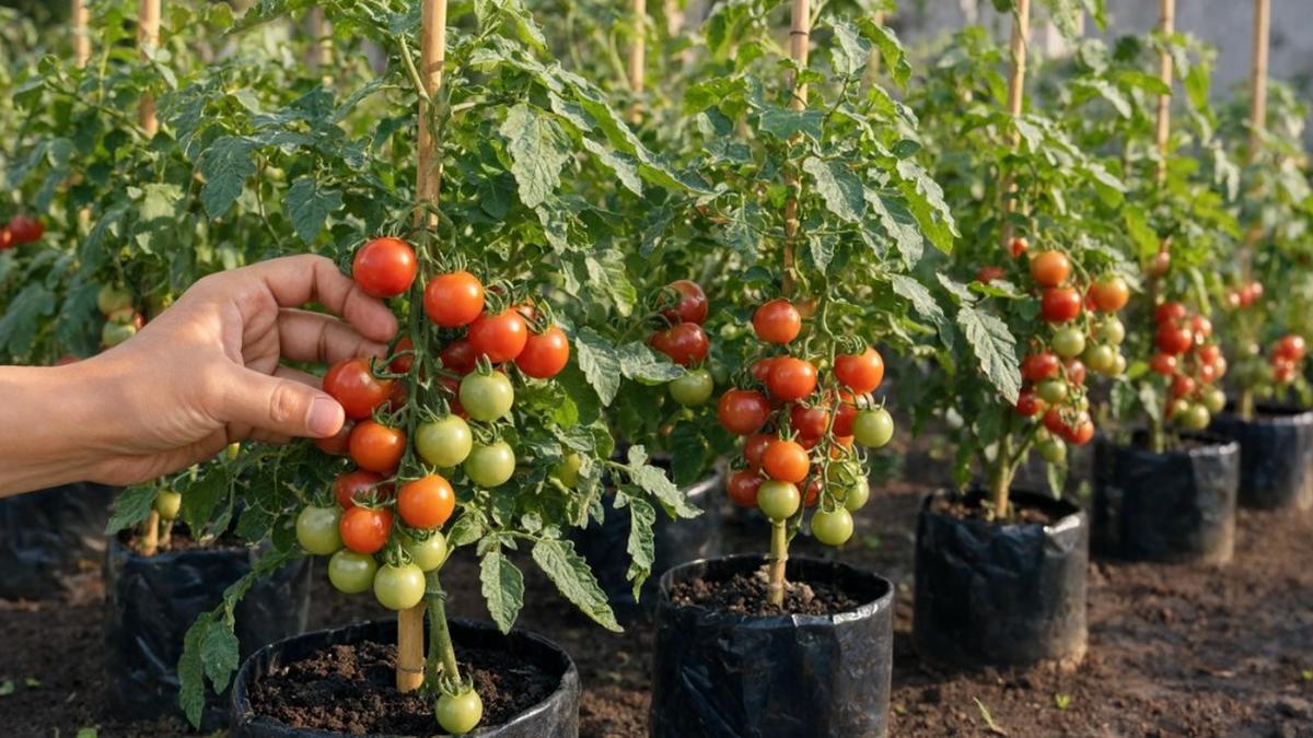 Cara Menanam dan Merawat Tomat di Polybag agar Rajin Berbuah, Tidak Mudah Layu