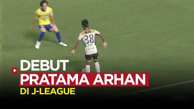 VIDEO: Aksi Pratama Arhan Saat Debut di J-League Bersama Tokyo Verdy