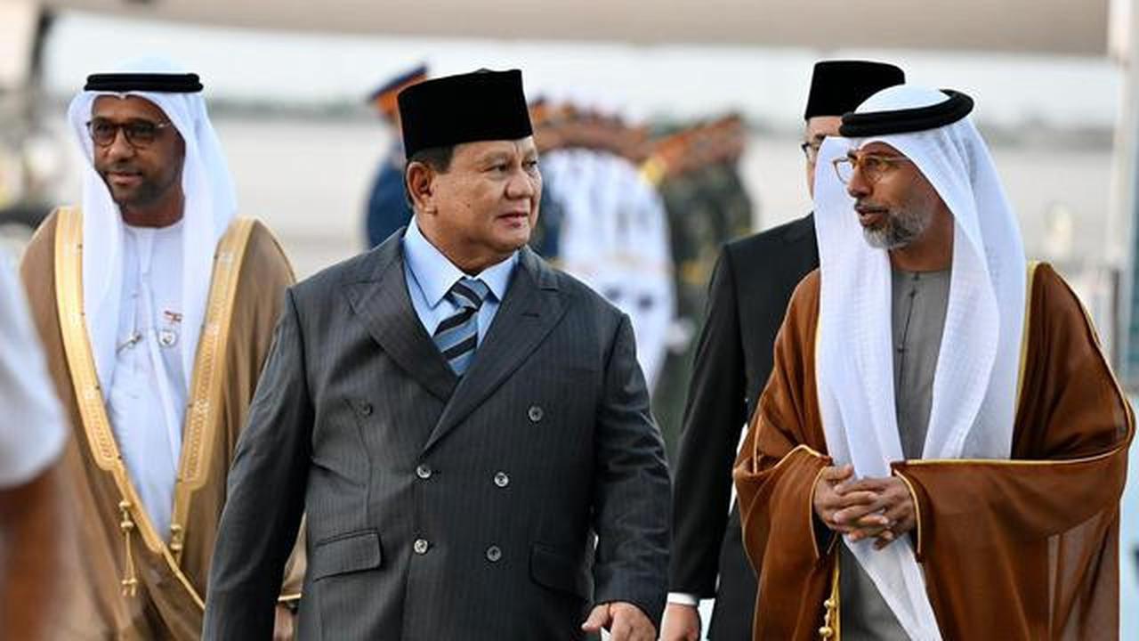 Lawatan ke Abu Dhabi, Presiden Prabowo Dijadwalkan Bertemu Presiden UEA, MBZ