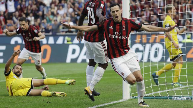 Striker AC Milan Nikola Kalinic
