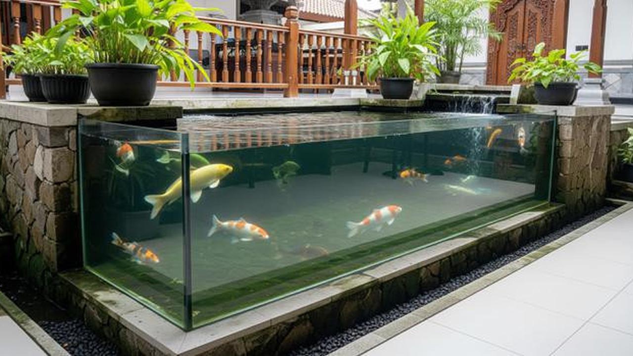 8 Model Kolam Ikan Minimalis Lahan 2x3 Meter Mudah Dirawat, Cocok Jadi Hiasan Teras