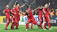 Indonesia berhasil mengalahkan Thailand di leg pertama final Piala AFF 2016 (AFF)