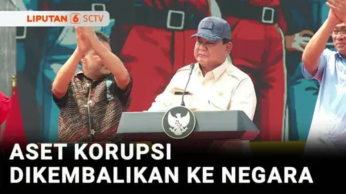 VIDEO: Dukung UU Perampasan Aset, Prabowo: Enak Aja, Udah Nyolong Enggak Mau Balikin!