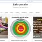 Laman daring yang diduga milik Bahrunnaim kembali muncul. (Bahrunnaim.club)