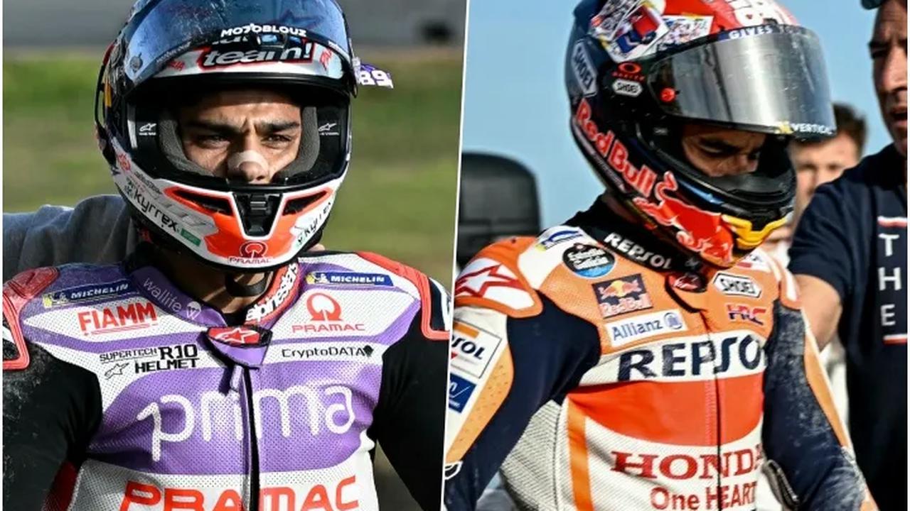 FOTO: Momen Jorge Martin Seruduk Marc Marquez hingga Ikhlas Gelar Juara Dunia MotoGP 2023 untuk Pecco