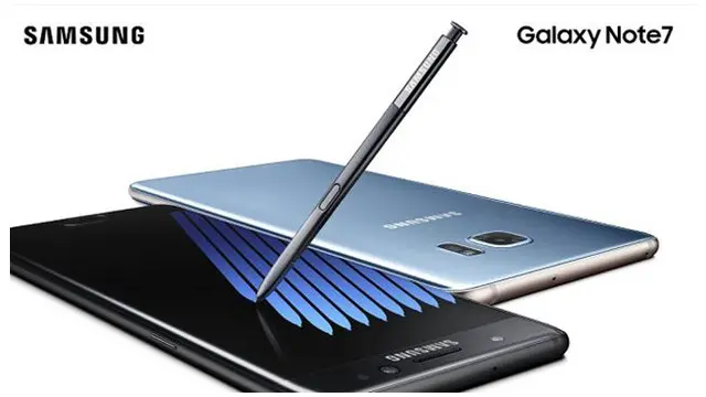 Samsung Galaxy Note7.