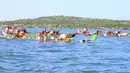 Festival Rusinga adalah satu-satunya inisiatif yang melestarikan budaya Abasuba yang sebagian besar ditemukan di Pulau Rusinga dan Pulau Mfangano di Danau Victoria di bagian Danau Kenya. (AP Photo)