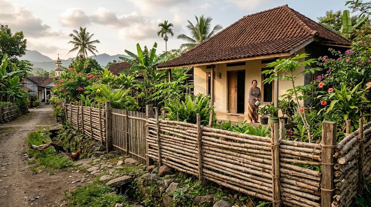 Ide Pagar Rumah dari Tanaman Hidup yang Murah