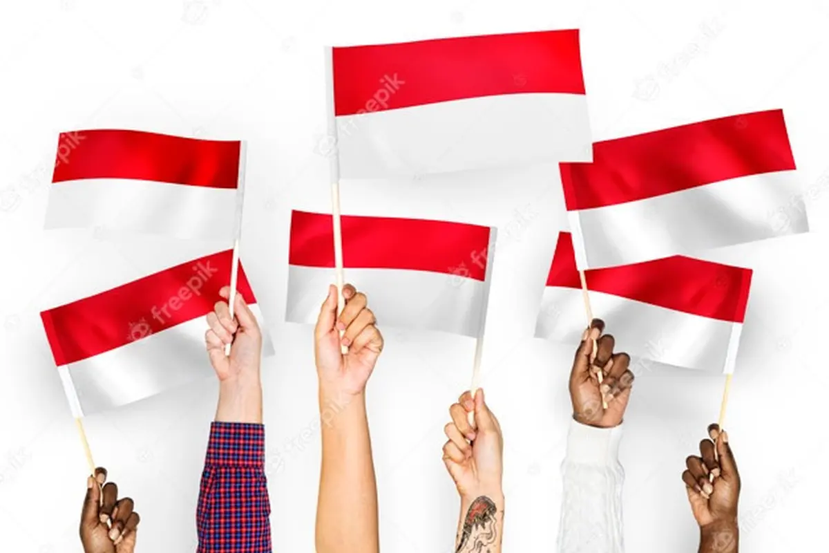 Ilustrasi hari kemerdekaan ke-76 Republik Indonesia