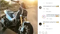 Dibuat langsing, modifikasi Tmax di Bali jadi perhatian (smoked_garage_indonesia)