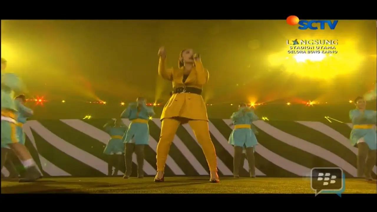 Gaya Modern Siti Badriah Hingga RAN di Closing Ceremony Asian Games 2018