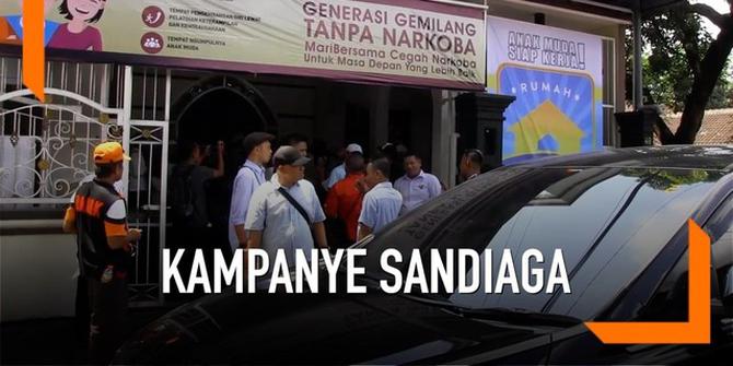 VIDEO: Sandiaga Uno Resmikan Rumah Kerja di Lumajang