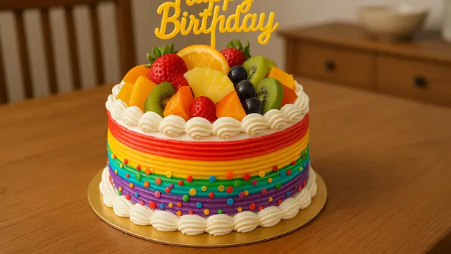 Kue Ulang Tahun Sederhana tapi Mewah
