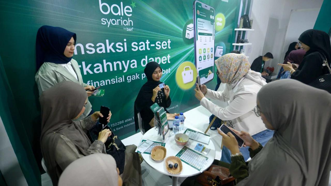 FOTO: Bank BSN Perluas Akuisisi Nasabah Melalui Abaya Pavilion