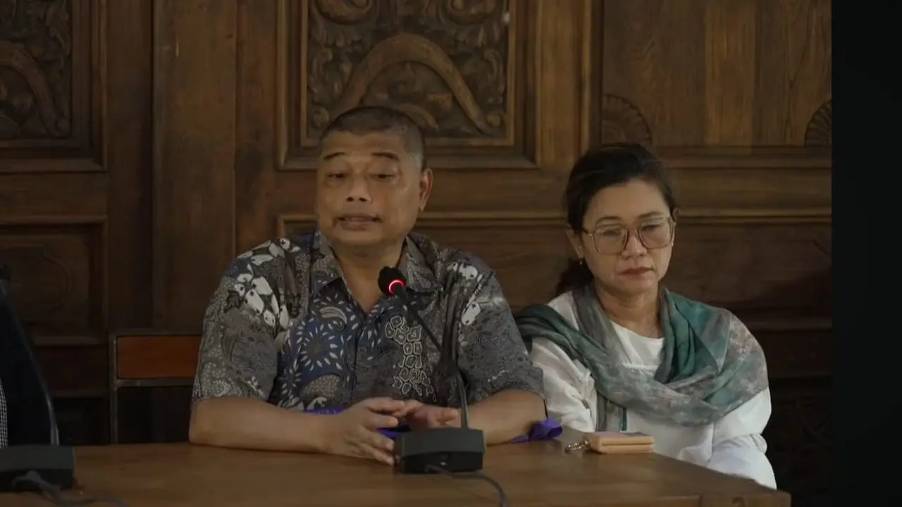 Sejumlah tokoh bangsa bersilaturahmi ke kediaman Ahmad Mustafa Bisri atau yang lebih akrab disapa Gus Mus di Rembang, Jawa Tengah, Minggu (12/11/2023).