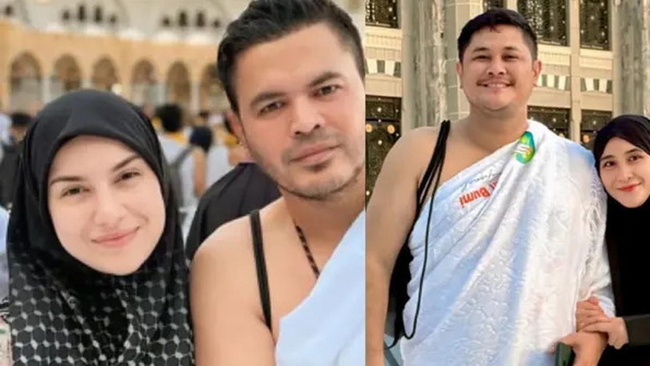 8 Potret Irish Bella dan Ryana Dea Laksanakan Ibadah Haji Tahun 2025, Hadiah Istimewa dari Suami Tercinta
