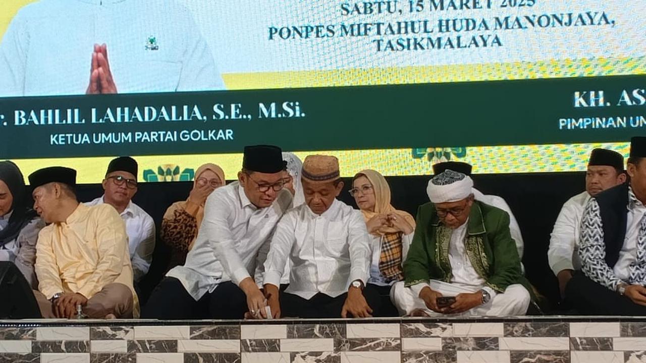 Bahlil Safari Ramadan ke Ponpes di Tasikmalaya