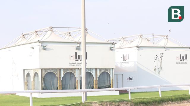 Studi Televisi di Al-Shahaniya Camel Racetrack