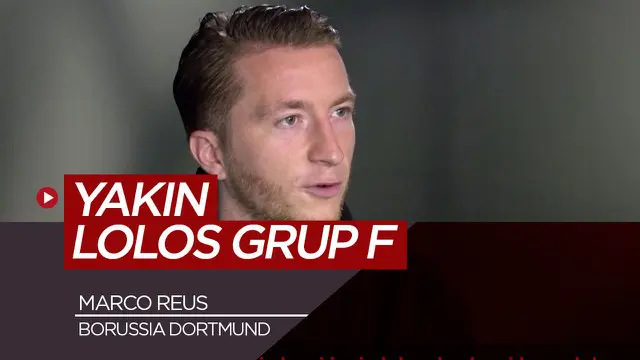 Berita Video wawancara Marco Reus yang berbicara peluang Borussia Dortmund di Liga Champions musim ini