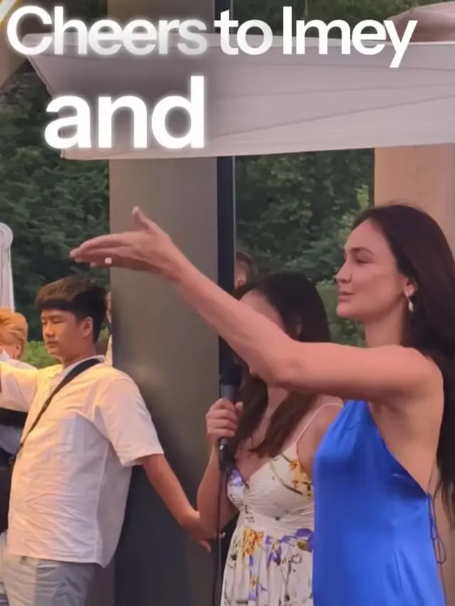 Potret Cantik Luna Maya Terbaru, Hadiri Pernikahan Sahabat di Lake Como Italia