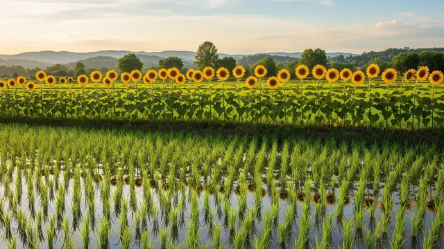 Pohon Pelindung Sawah agar Burung Tidak Merusak Tanaman Padi