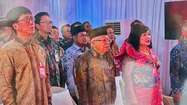 Wakil Presiden RI Ma’ruf Amin meresmikan secara langsung gedung baru Akademi Televisi Indonesia (ATVI)-Institute Media Digital Emtek (IMDE)