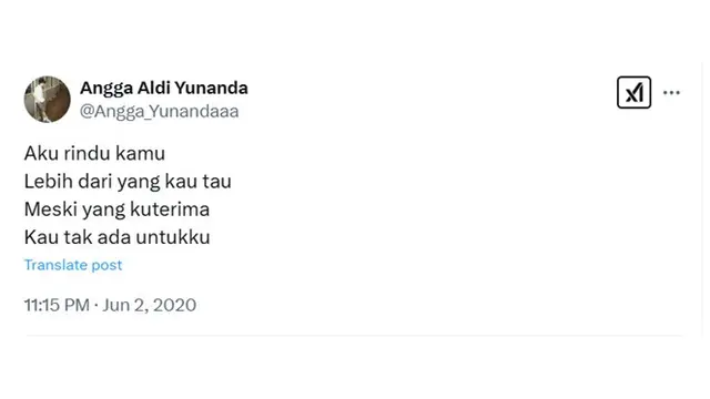 6 Cuitan Lawas Angga Yunanda, Sudah Ungkap Ingin Nikah Diam-diam Sejak Dulu
