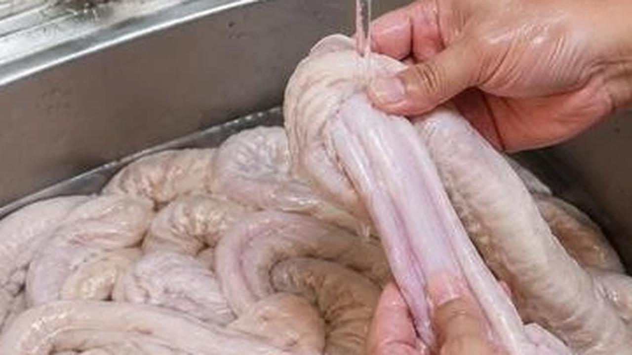 Cara Cuci Usus Sapi Supaya Amisnya Hilang Total, Simak Tips Pengolahannya Agar Hasilnya Empuk