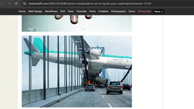 <p>Gambar tangkapan layar artikel dari situs instantshift.com.</p>