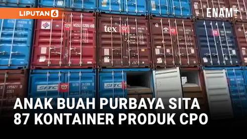 87 Kontainer Isi Produk CPO Disita Anak Buah Menkeu Purbaya, Nilainya Rp28,7 Milliar