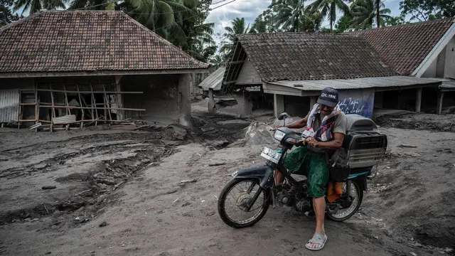 Jejak Erupsi Gunung Semeru di Desa Sumber Wuluh