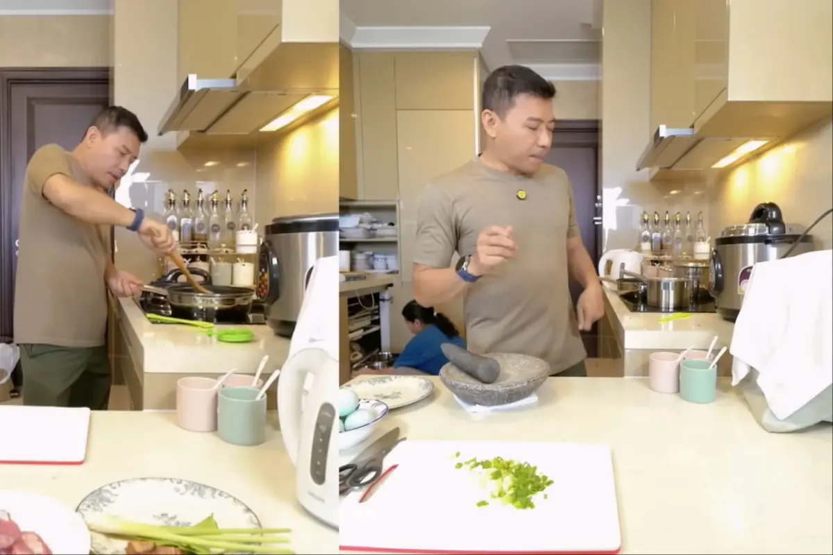 Potret Dapur Apartemen Anang Hermansyah dan Ashanty