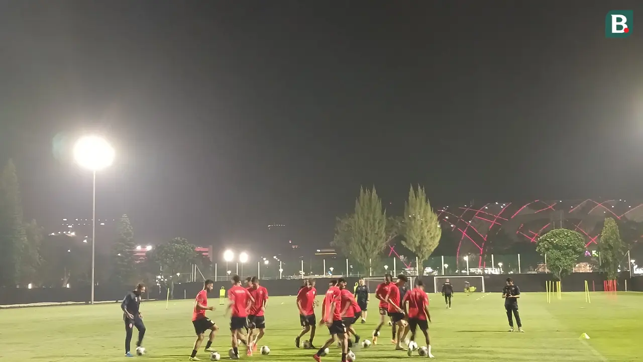 Latihan Timnas Bahrain