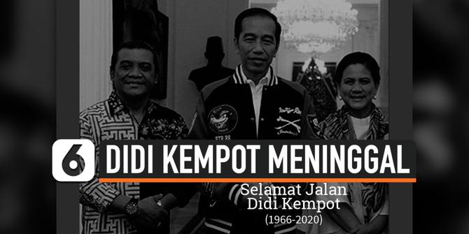 VIDEO: Ucapan Belasungkawa Jokowi untuk Didi Kempot