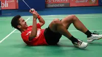 Tunggal putra Indonesia  Anthony Sinisuka Ginting melaju ke perempat final BCA Indonesia Open Superseries Premier 2015 (Humas PP PBSI)