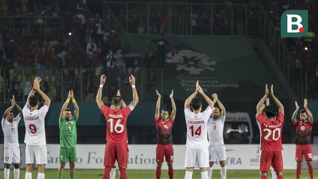 Sepak Bola : Indonesia Vs Palestina