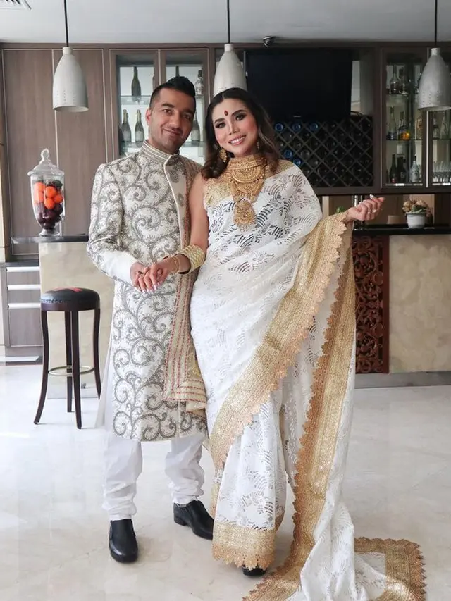 7 Pemotretan Prewedding Eva Belisima Mantan Istri Kiwil dengan Gaya India