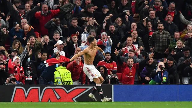 Gol Dramatis Ronaldo Antar MU Kalahkan Villarreal